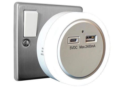 Uni-Com Night Light And Usb Charger