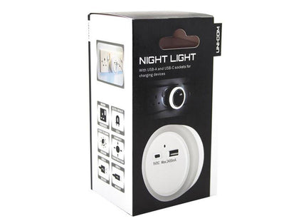 Uni-Com Night Light And Usb Charger