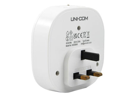 Uni-Com Plug-In Door Chime With Night Light