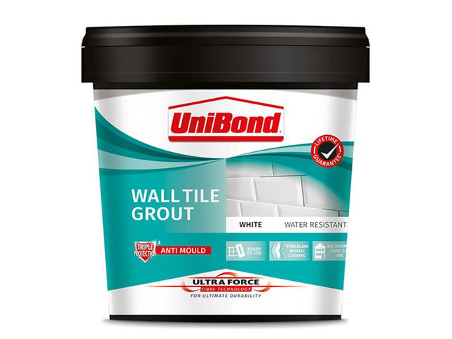 Unibond Uforce Wall Grout White 1.38Kg
