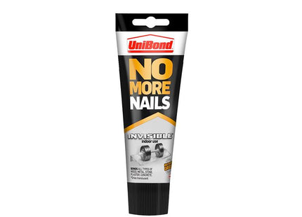 UniBond No More Nails Invisible Grab Adhesive Tube 184g