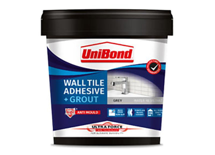 Unibond Uforce Wall Grout Grey 1.38Kg