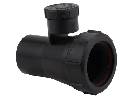McAlpine 1 1/2" Anti Siphon Adaptor - Black