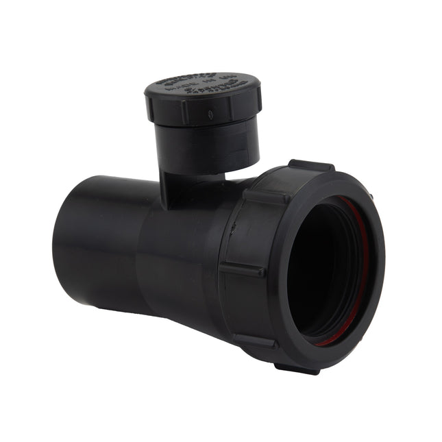 McAlpine 1 1/2" Anti Siphon Adaptor - Black