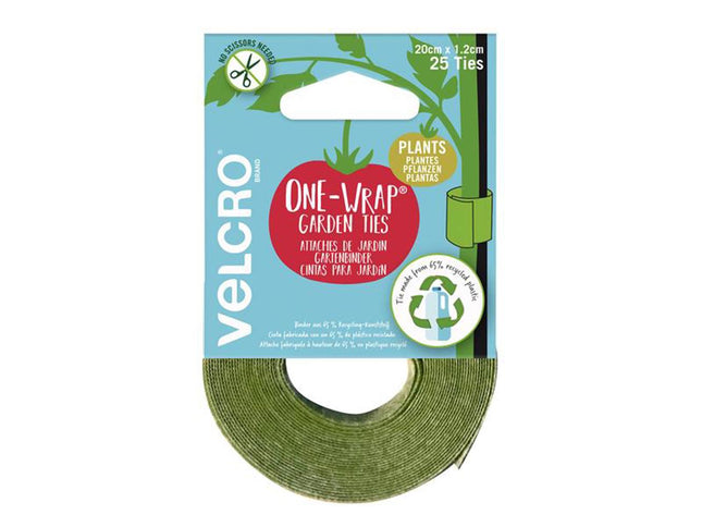 Velcro Brand Velcro Brand One-Wrap Plant Ties 12Mm X 20Cm Pack Of 25