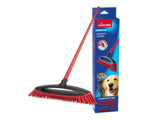 Vileda Pet Pro Rubber Broom Fh174000
