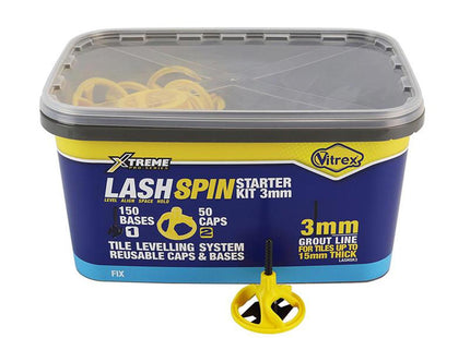 Vitrex Lashspin Starter Kit 3Mm