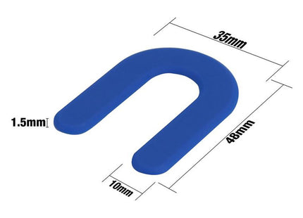 Vitrex Reusable Spacers 1.5mm - RUS15200 for Tile Projects