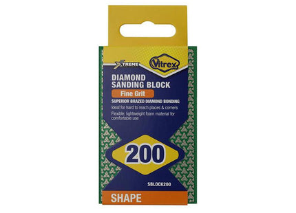 Vitrex Diamond Sanding Block 200 Grit