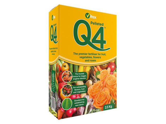 Vitax Q4 Fertiliser 2.5Kg