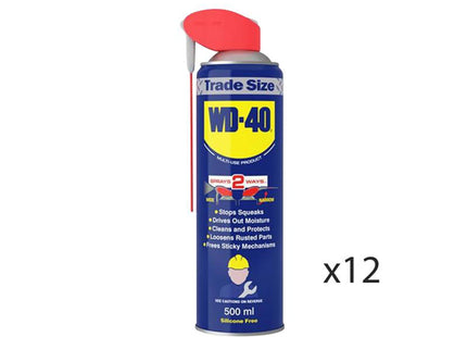 Wd-40 Wd‑40 Multi-Use Smart Straw 500Ml (Box Of 12)