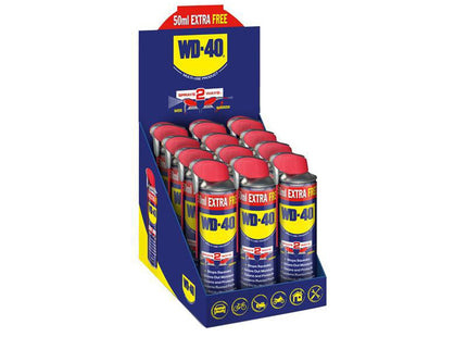Wd-40 Multi-Use Smart Straw 450+50Ml Free (Cdu Of 12 Cans)