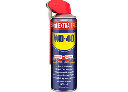 Wd-40 Multi-Use Smart Straw 450+50Ml Free (Cdu Of 12 Cans)