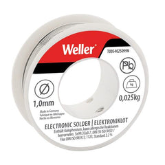 Weller Electronic Lead-Free Solder Sn99 Cu3, 1mm 25g WEL54025099N