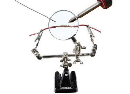 Weller Helping Hands Holder - 2 Arms & Magnifier