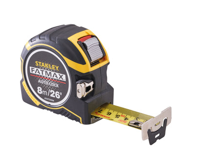 STANLEY¨ FatMax¨ Autolock Pocket Tape 8m/26ft (Width 32mm) XMS23ATAPE8