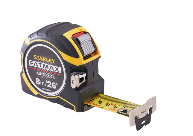 STANLEY¨ FatMax¨ Autolock Pocket Tape 8m/26ft (Width 32mm) XMS23ATAPE8