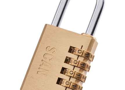 Scan 38mm Combination Padlock XMS23PADCOMB