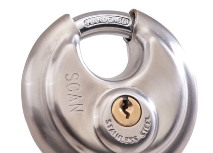 Scan 70mm Disc Padlock XMS23PADDISC