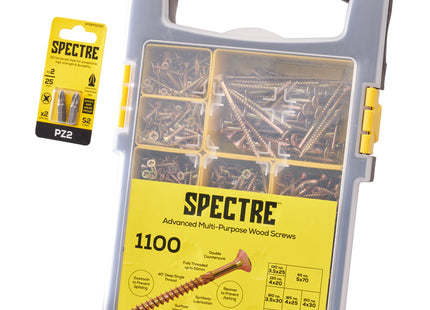 Forgefix 1100 Piece Spectre Advanced Screw Set XMS23SCRWSET