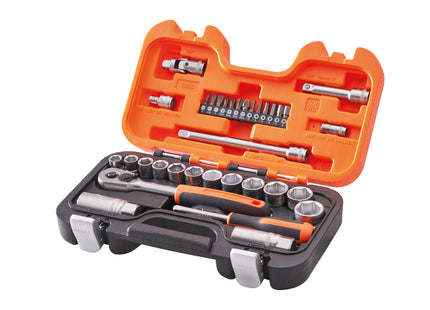 Bahco 34 Piece 3/8in Square Drive Socket Set XMS23SOC38