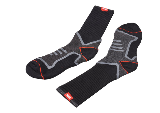 Scan Work Socks (Twin Pack) XMS23SOCKTW