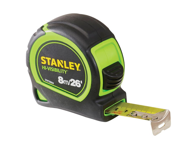 STANLEY¨ 8m (26ft) Hi-Vis Tylon Tape Measure XMS23TAPE8