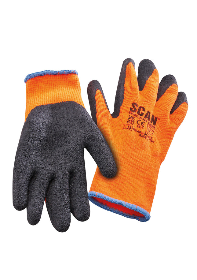 Scan Dipped Thermal Latex Gloves (3 Pairs) XMS23THGLOVE