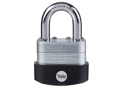 Yale Locks High Security Laminated Steel Padlock 50mm