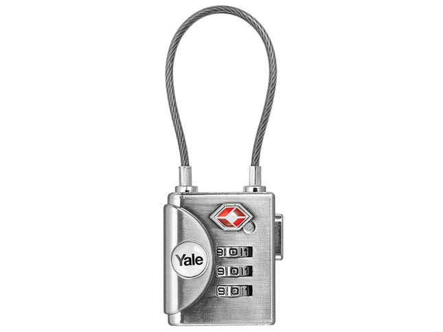 Yale Locks TSA Soft Shackle Padlock 32mm