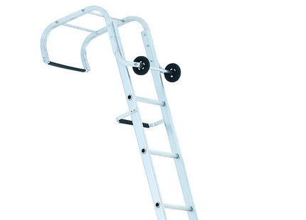 Zarges Industrial Roof Ladder 1-Part 15 Rungs 4.95M