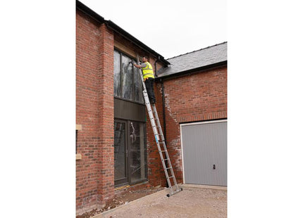 Zarges Everest Square-Rung Extension Ladder 2-Part 2 X 12