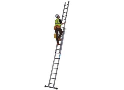 Zarges Everest Square-Rung Extension Ladder 2-Part 2 X 12