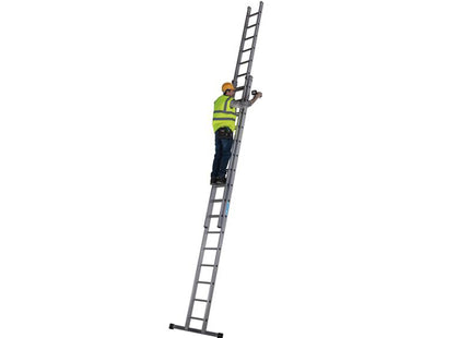 Zarges Everest Square-Rung Extension Ladder 2-Part 2 X 16
