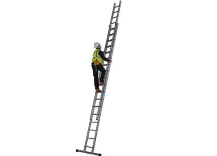 Zarges Everest Square-Rung Extension Ladder 2-Part 2 X 18
