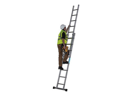 Zarges Everest Square-Rung Extension Ladder 2-Part 2 X 8