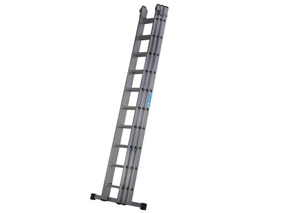 Zarges Everest Square-Rung Extension Ladder 3-Part 3 X 10