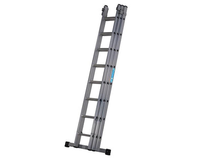 Zarges Everest Square-Rung Extension Ladder 3-Part 3 X 8