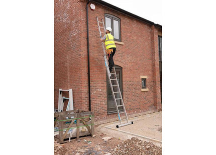 Zarges Everest D-Rung Extension Ladder 2-Part 2 X 10