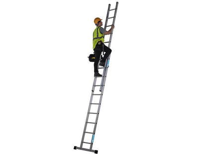 Zarges Everest D-Rung Extension Ladder 2-Part 2 X 10