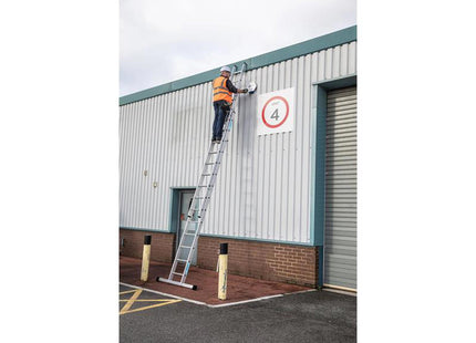 Zarges Everest D-Rung Extension Ladder 2-Part 2 X 14