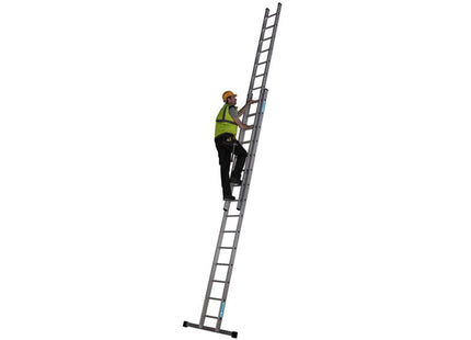 Zarges Everest D-Rung Extension Ladder 2-Part 2 X 15