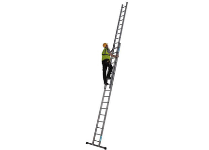 Zarges Everest D-Rung Extension Ladder 2-Part 2 X 17