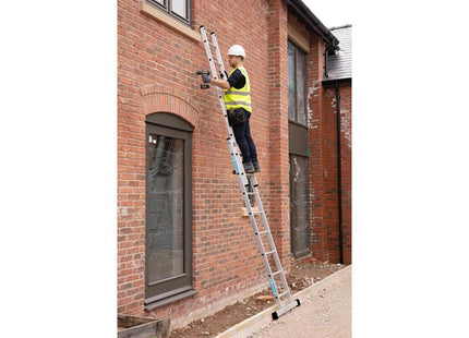 Zarges Everest D-Rung Extension Ladder 2-Part 2 X 8
