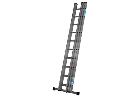 Zarges Everest D-Rung Extension Ladder 3-Part 3 X 10