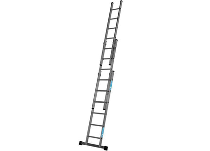 Zarges Everest D-Rung Extension Ladder 3-Part 3 X 6