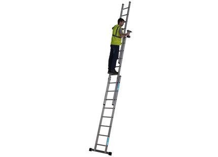 Zarges Everest D-Rung Extension Ladder 3-Part 3 X 8