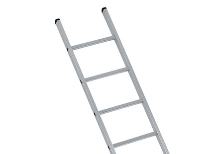 Zarges Industrial Single Aluminium Ladder With Stabiliser Bar 4.73M 16 Rungs
