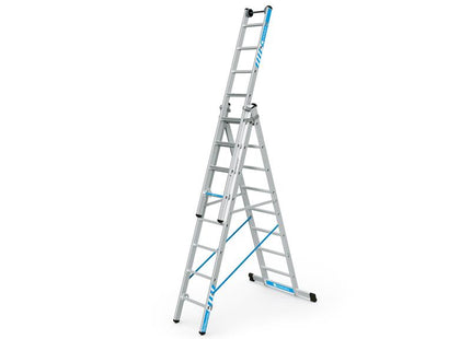 Zarges Skymaster Plus X Combination Ladder 3-Part 3 x 8 Rungs ZAR41578