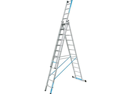 Zarges Skymaster Plus X Combination Ladder 3-Part 3 x 12 Rungs ZAR41580